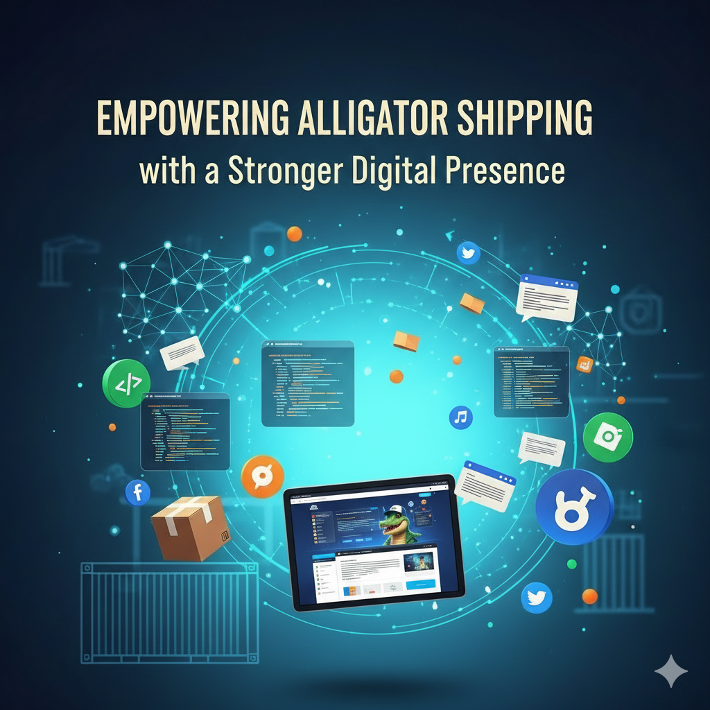 Empowering Alligator Shipping with a Stronger Digital Presence