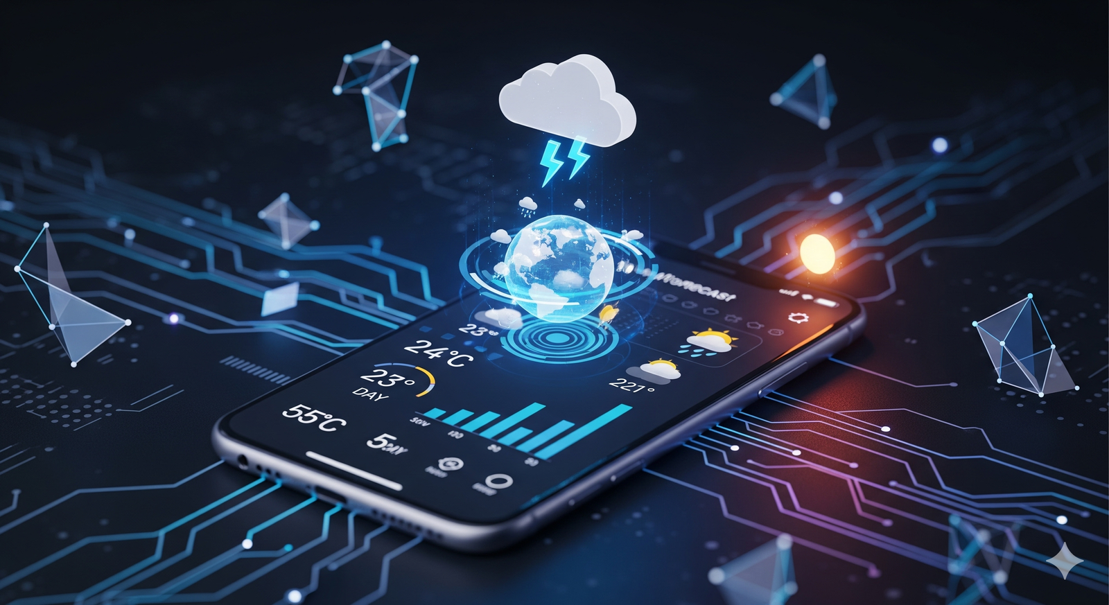 Transforming Weather Forecasting: Mobile App Development for WeaClim Solutions Pvt Ltd