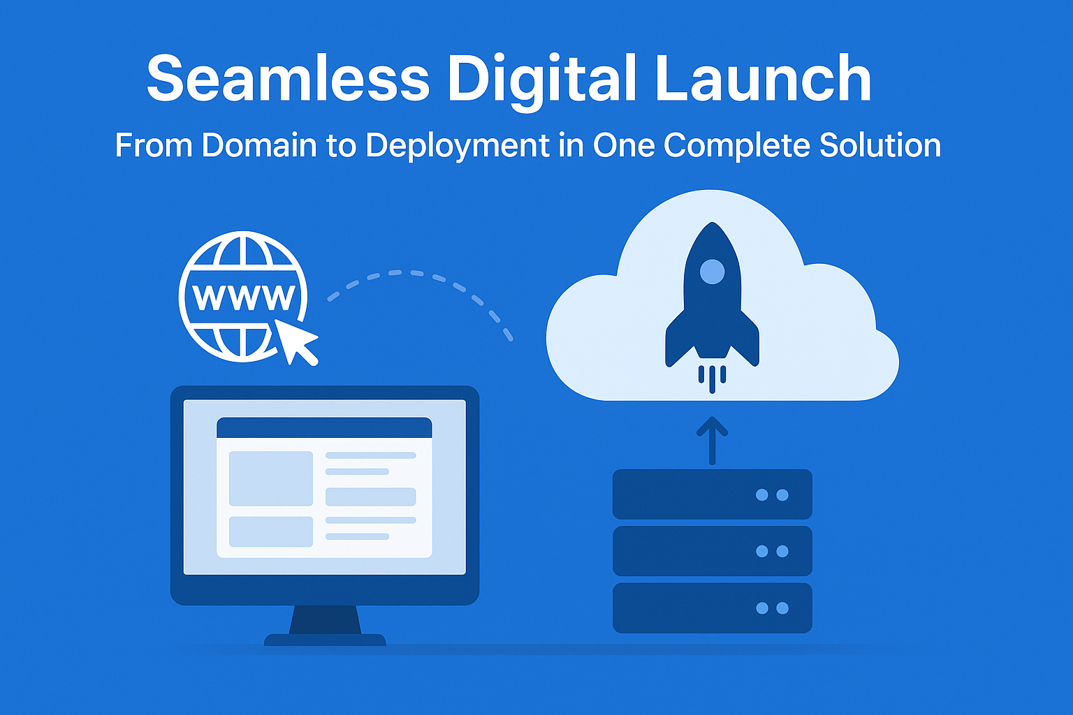Seamless Digital Launch: From Domain to Deployment in One Complete Solution