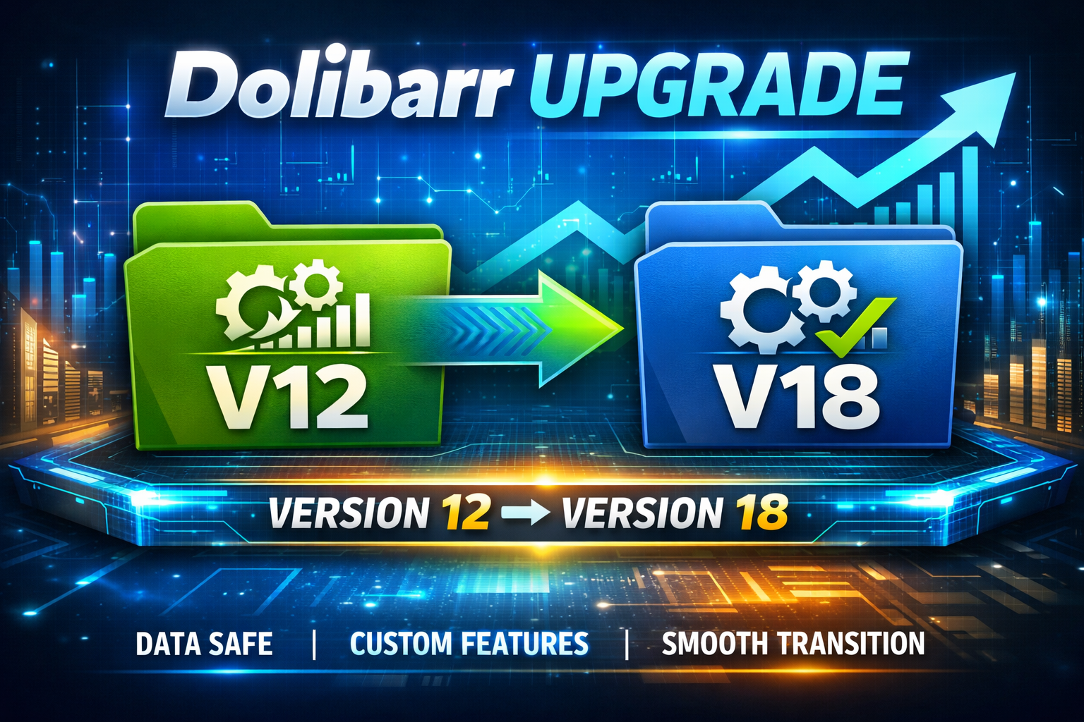 Zero-Risk ERP Modernization: Seamlessly Upgrading Dolibarr from v12 to v18