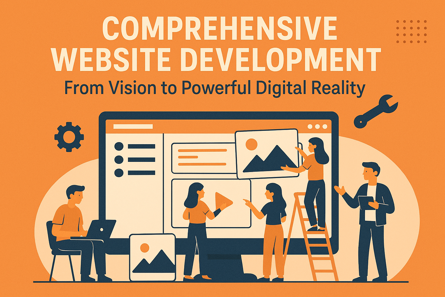 Comprehensive Website Development: From Vision to Powerful Digital Reality