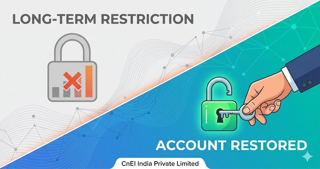 Recovery of a Long-Term Restricted Advertising Account