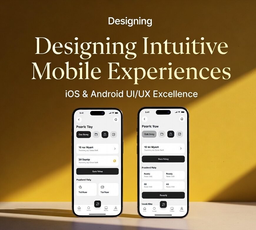 Designing Intuitive Mobile Experiences: A Strategic Approach to iOS & Android UI/UX Excellence