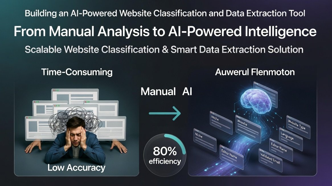 Building an AI-Powered Website Classification and Data Extraction Tool