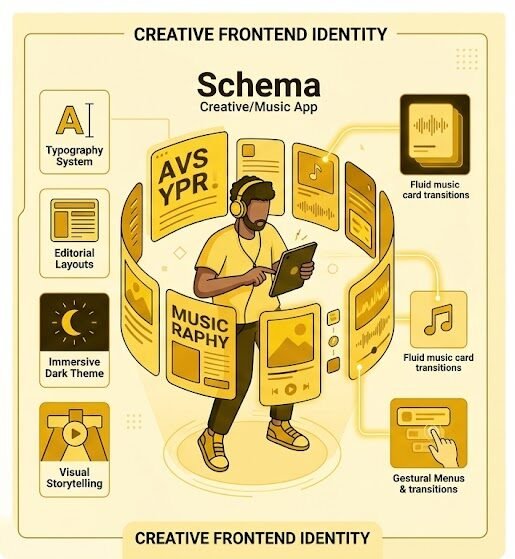 React Native UI/UX Developer – High-Identity Front End for Creative/Music App