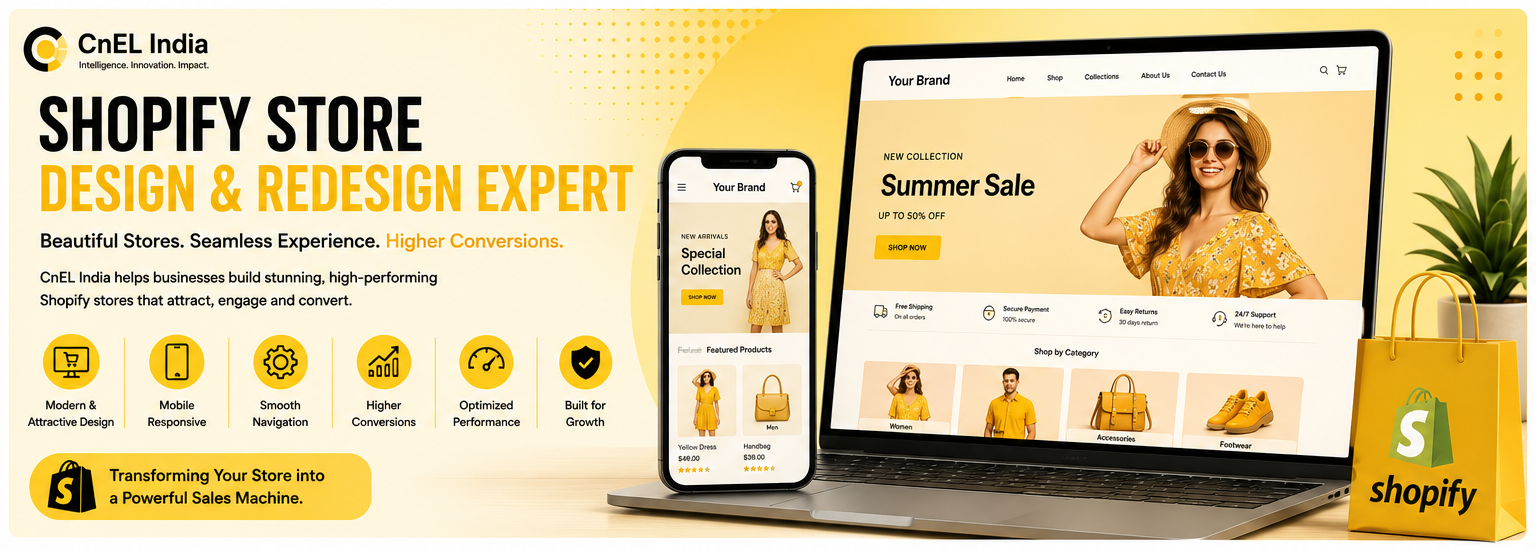 Shopify Store Design & Redesign Expert