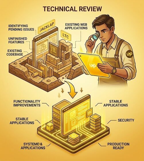 Full Stack Development and Production Readiness for Existing Web Applications