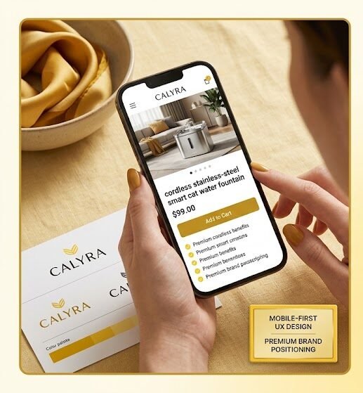Premium Shopify Design & Development for CALYRA